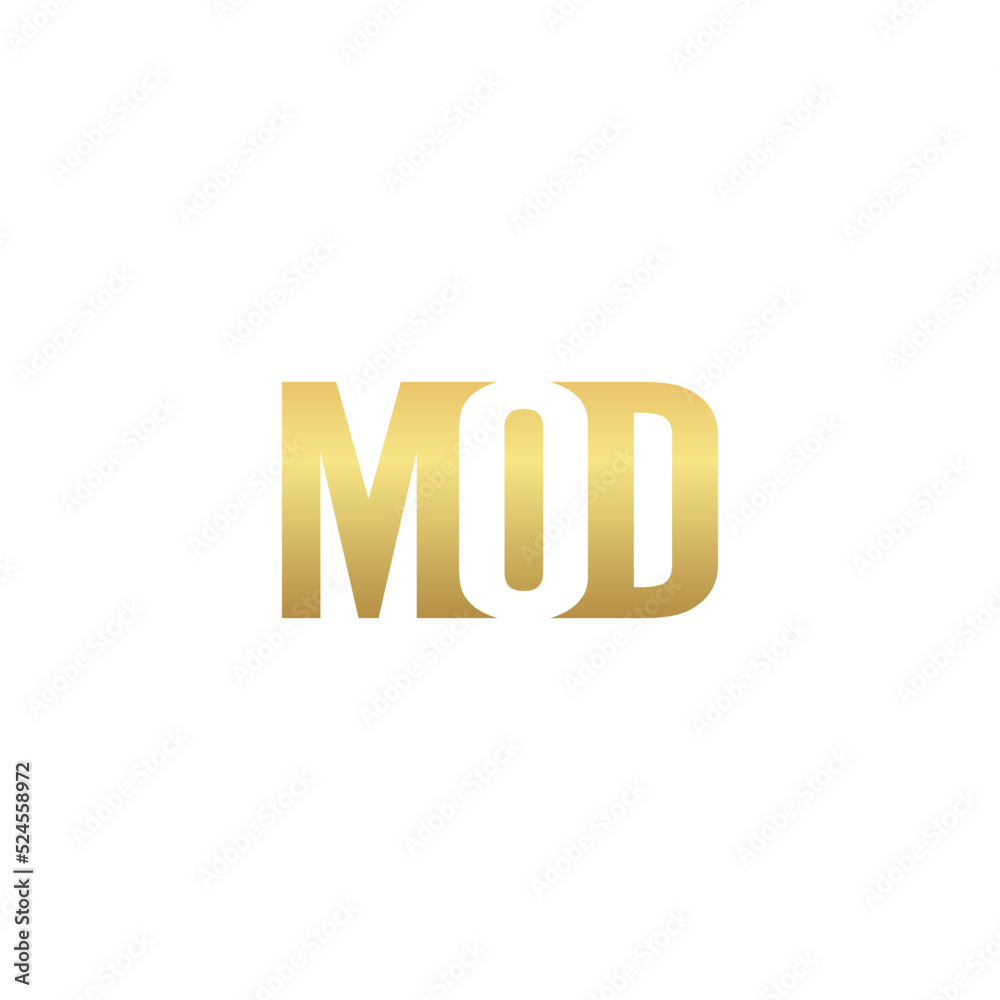 mod logo alphabet symbol vector mod logo alphabet symbol vector