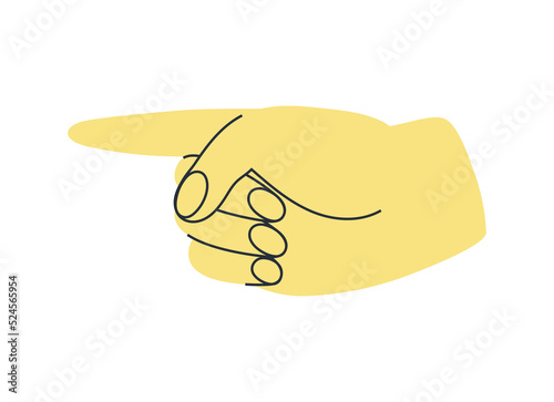 Colorful hands holding paper. Different gestures sign vector. Thumb up, poiner photo