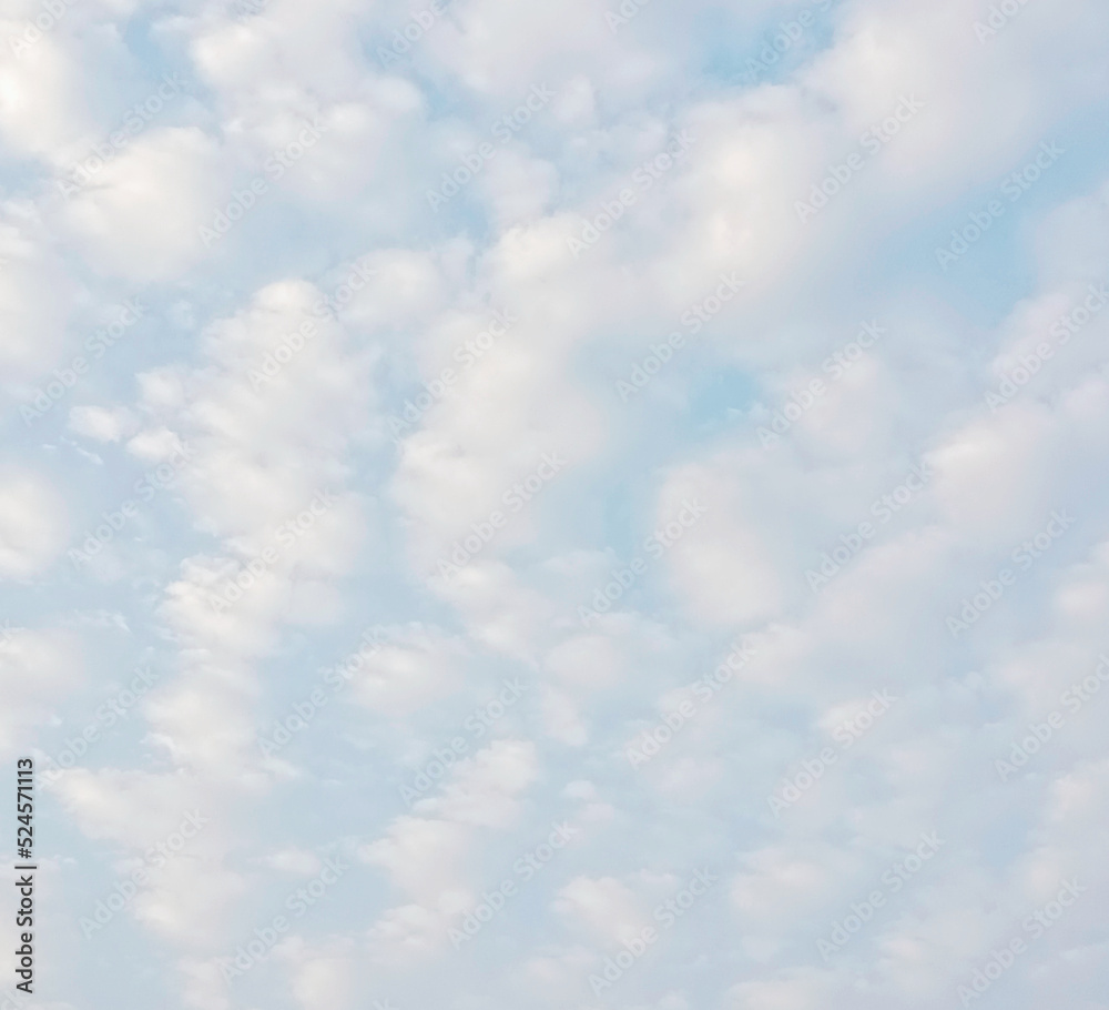 blue sky with clouds