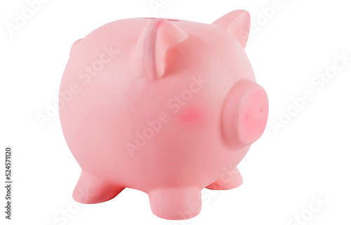 piggy bank isolated on transparent