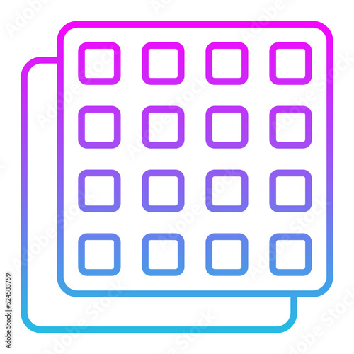 Apps Line Gradient Icon
