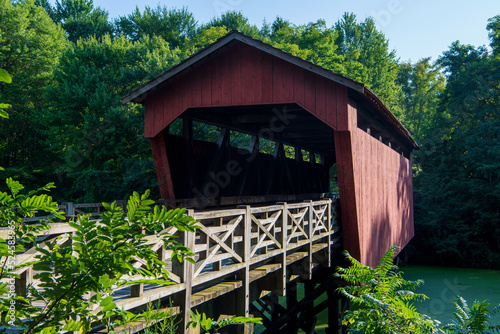 Shaeffer Campbell Covered Bridge, Belmont County, Ohio photo