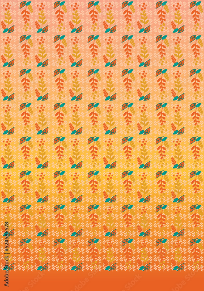 seamless vector pattern background for fabric and textile