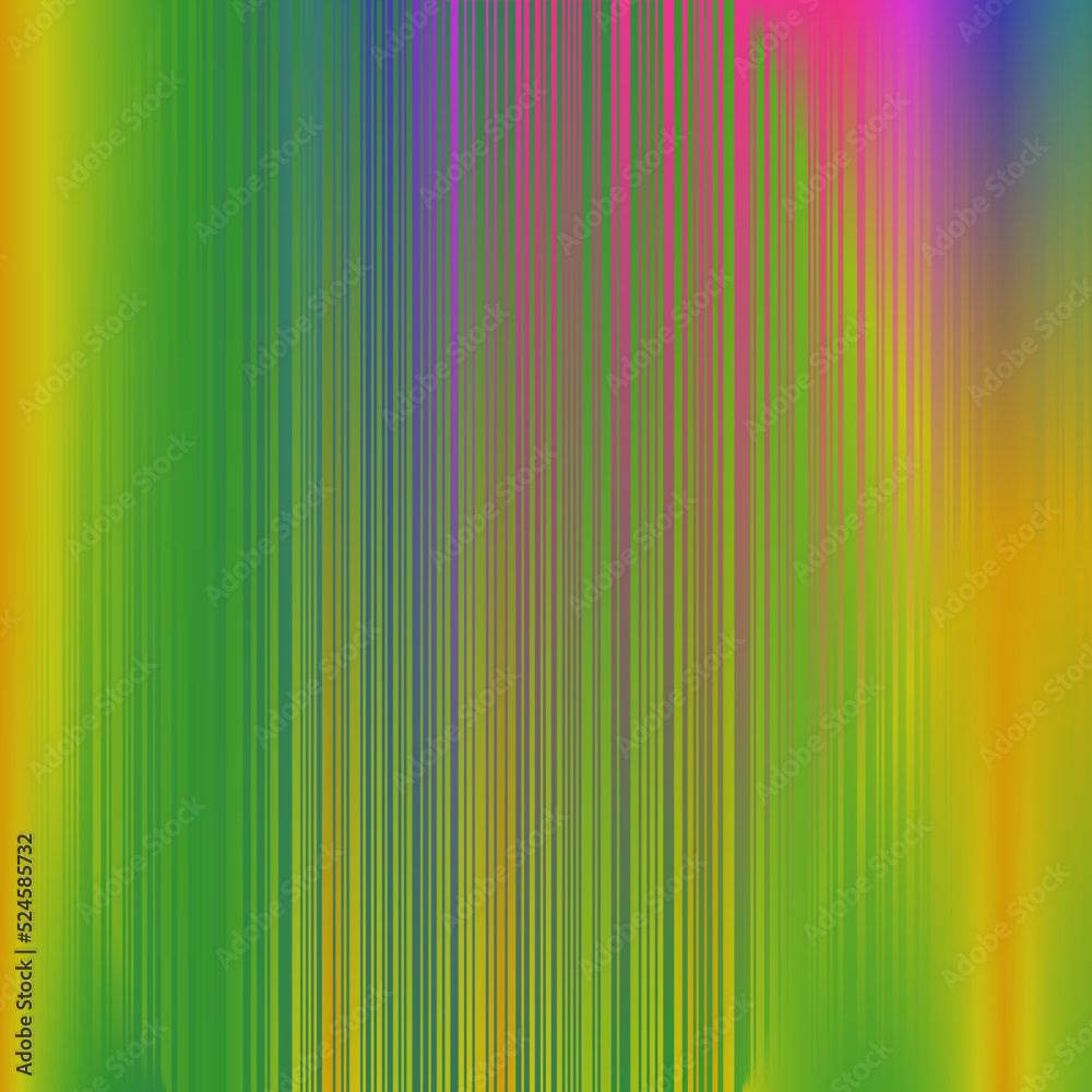 Obraz premium Color interpolation north light gradient illustration