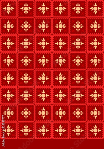 seamless vector pattern background for fabric and textile