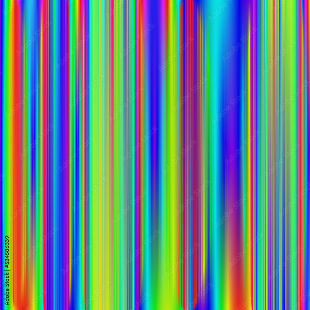 Obraz premium Color interpolation north light gradient illustration