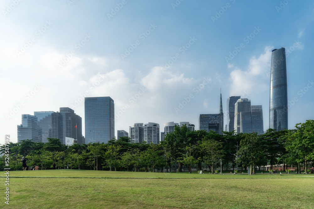 Chinese modern urban architectural landscape Chinese modern urban architectural landscape