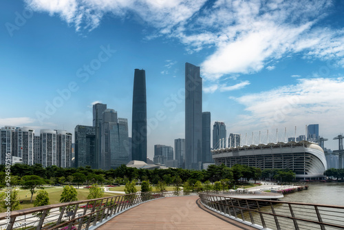 Chinese modern urban architectural landscape © 昊 周