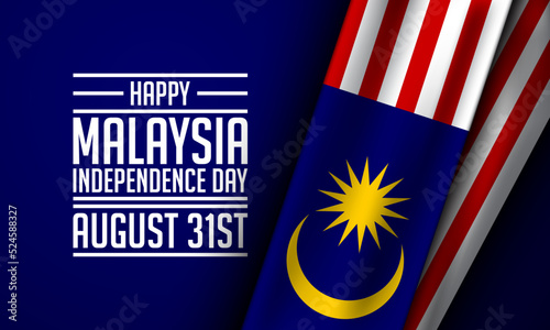 Malaysia Independence Day Background Design.