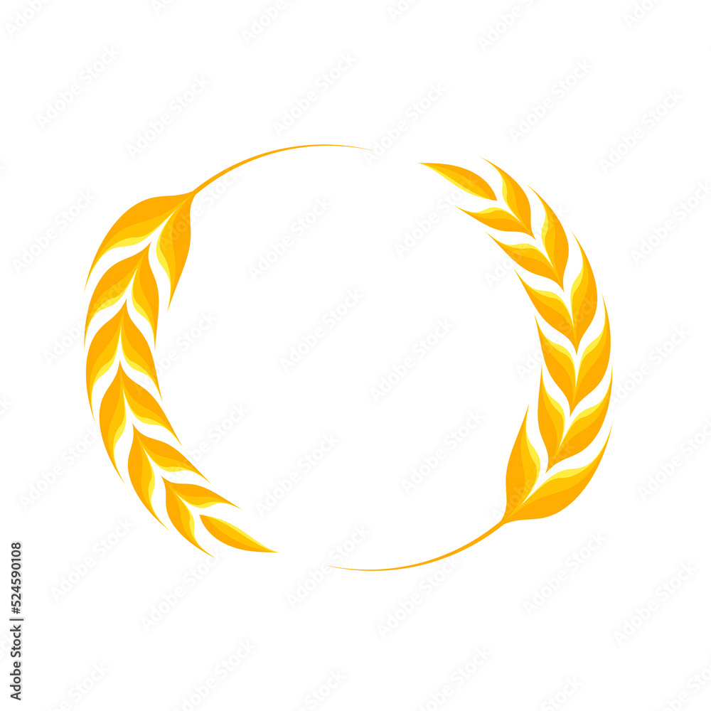Obraz premium Ears of wheat. Whole grains for making bread.