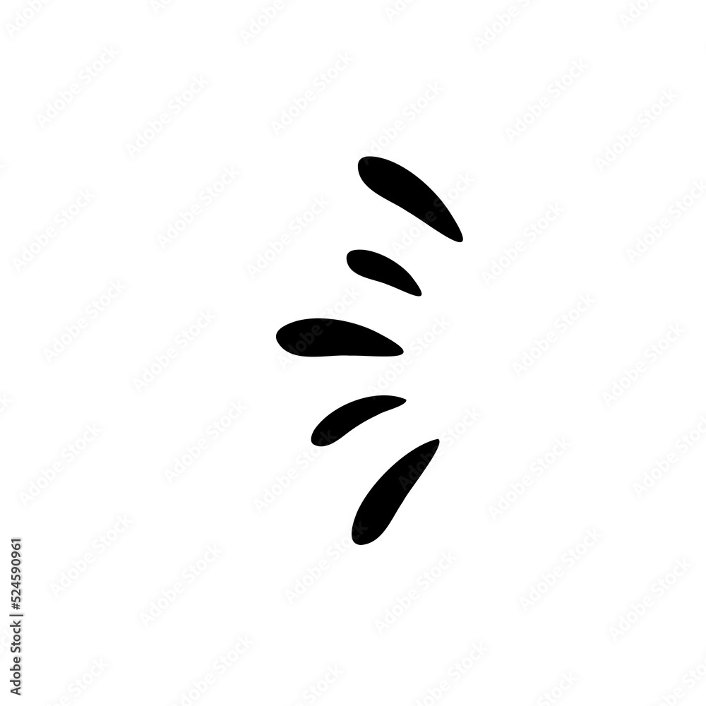 hand drawn diffused light vector isolated on a white background hand drawn diffused light vector isolated on a white background