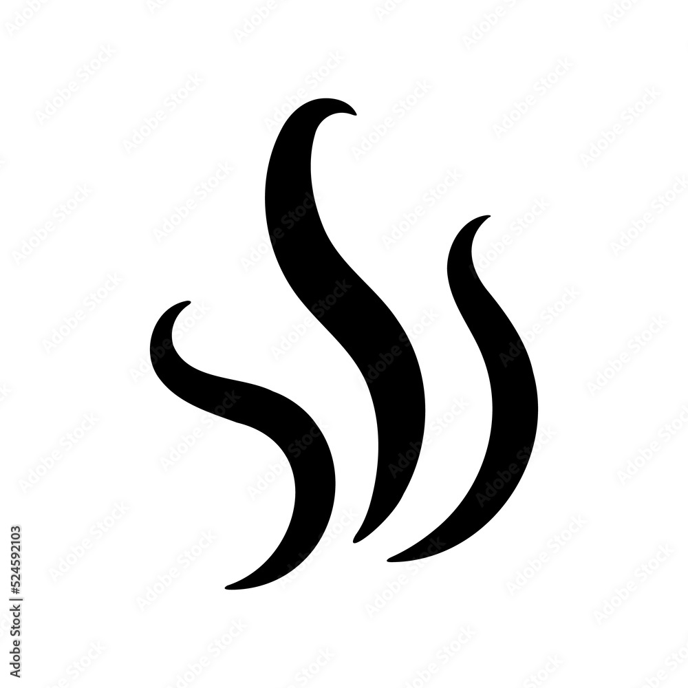 Smoke lines. Hot vapors that evaporate from food and beverages. Smoke lines. Hot vapors that evaporate from food and beverages.
