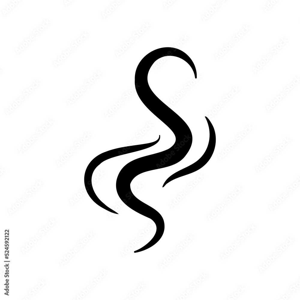 Smoke lines. Hot vapors that evaporate from food and beverages. Smoke lines. Hot vapors that evaporate from food and beverages.