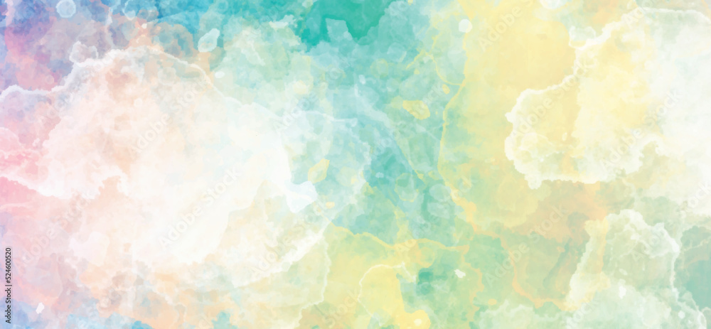 Watercolor grunge texture background, colorful watercolor texture wallpaper