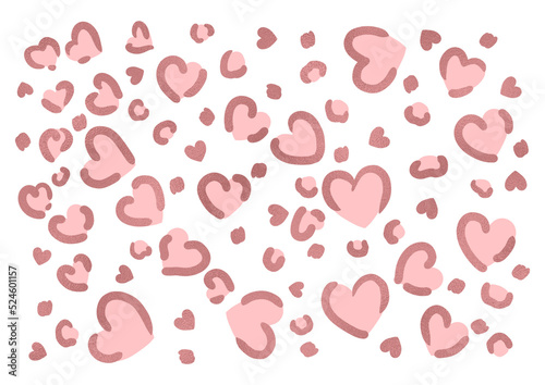 Leopard Heart Print
