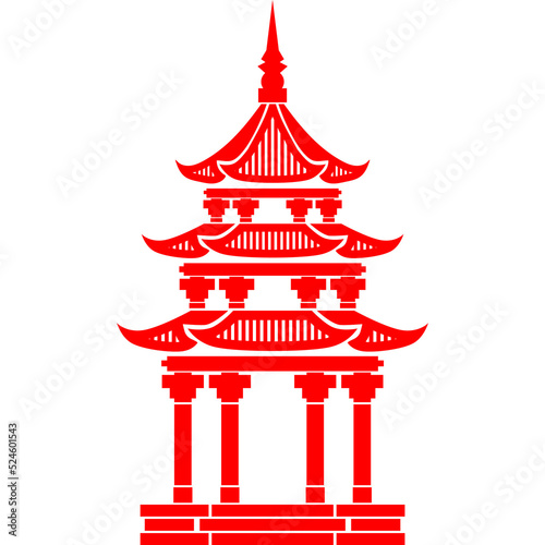 Fototapeta Naklejka Na Ścianę i Meble -  chinese pagoda