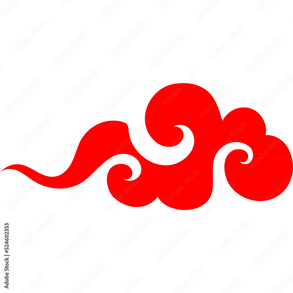 Fototapeta premium Chinese Red Element 