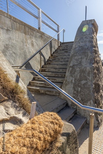 Concrete stairs