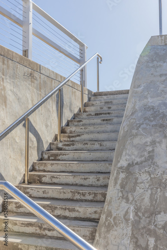 Concrete stairs