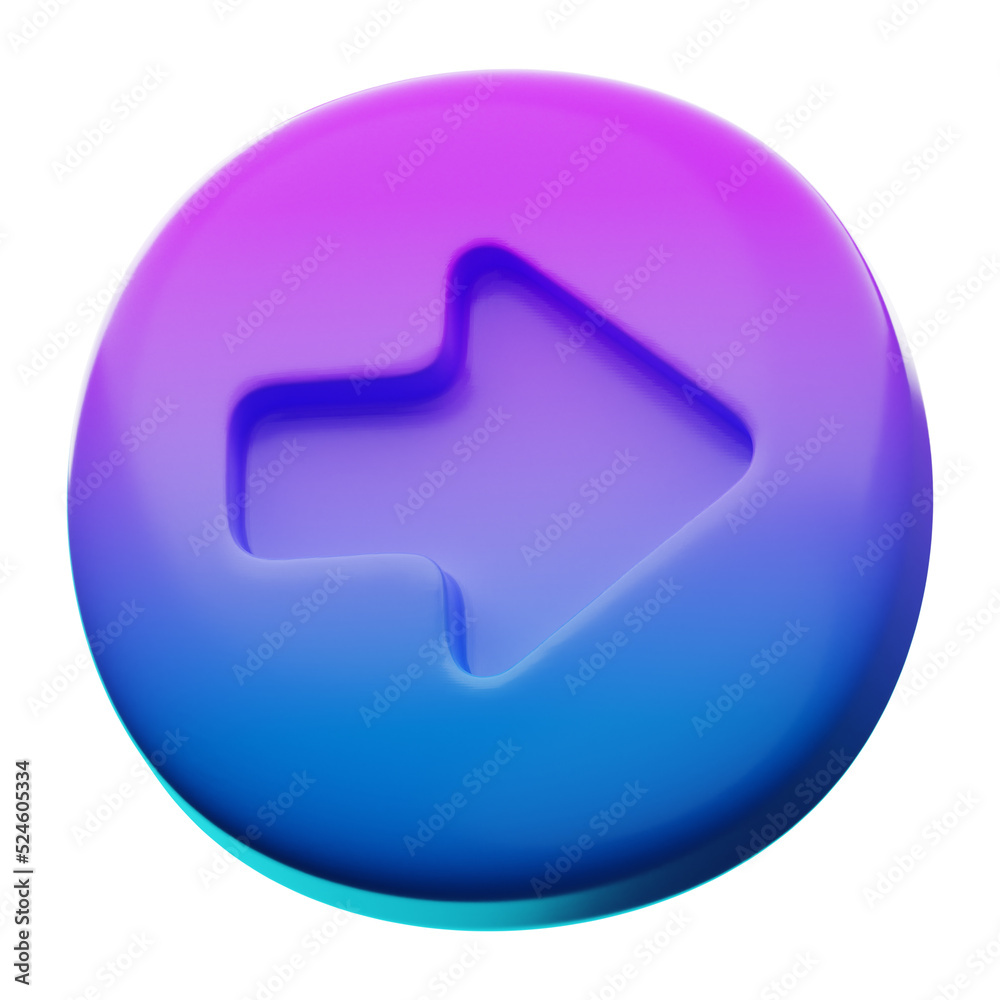 blue gradient premium game button on isolated background blue gradient premium game button on isolated background