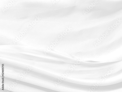 white cloth with soft wave.