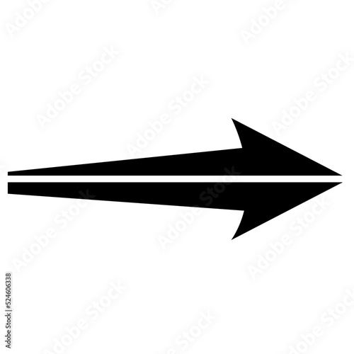 Arrow icon sign symbol design