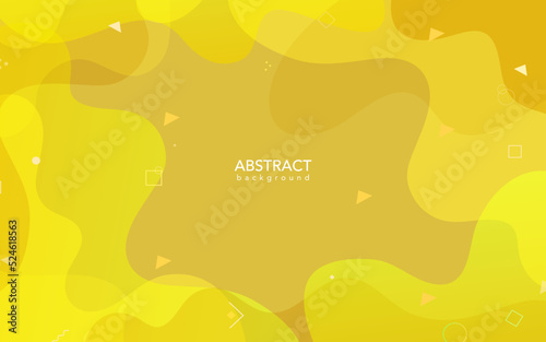 abstract background vector, Yellow background