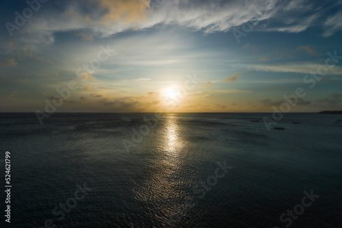 Sonnenuntergang in der Karibik