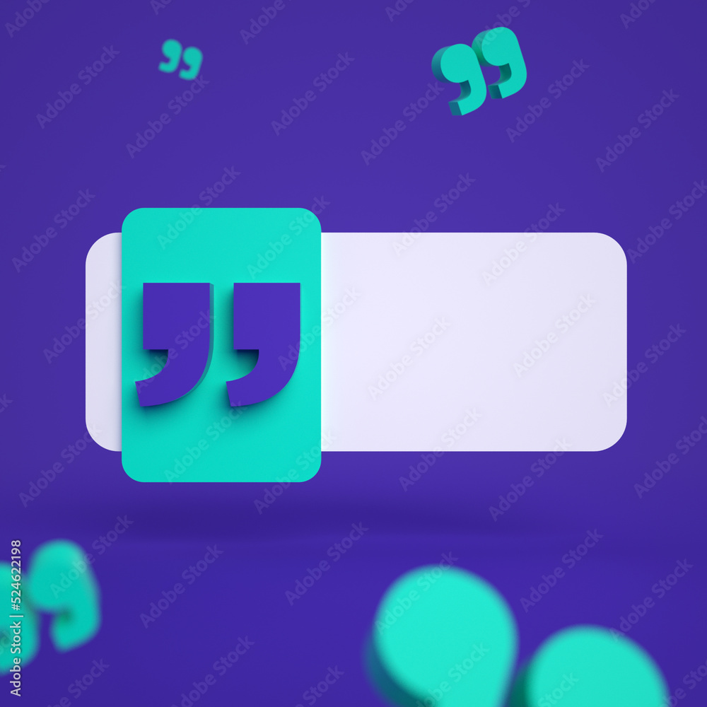 Quote testimonial web template design with speech bubble or box and editable text for social media
Quote testimonial web template design with speech bubble or box and editable text for social media