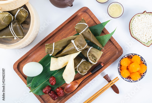 Wallpaper Mural traditional Chinese food rice-pudding and salted egg yolk Torontodigital.ca