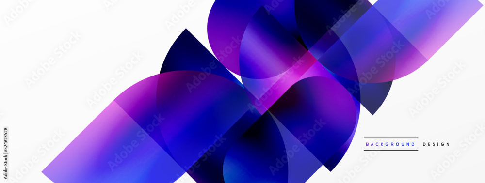 Digital web futuristic template. Circle composition abstract background. Vector Illustration For Wallpaper, Banner, Background, Card, Book Illustration, landing page