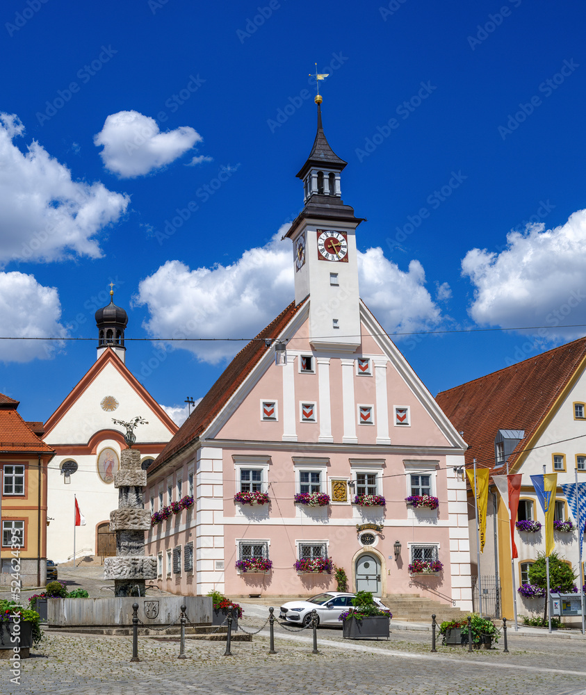 Obraz premium Historic town hall of Greding