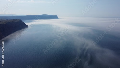 Wallpaper Mural Abstract aerial nature summer ocean sunset sea and sky background. Natural sky composition. Element of design. Sky replacement for composites. Holiday, vacation and recreational banner concept Torontodigital.ca