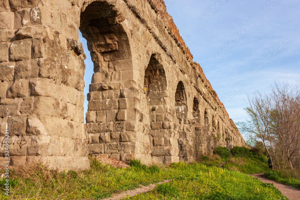 Park of the Aqueducts (Parco degli Acquedotti), Rome, Italy