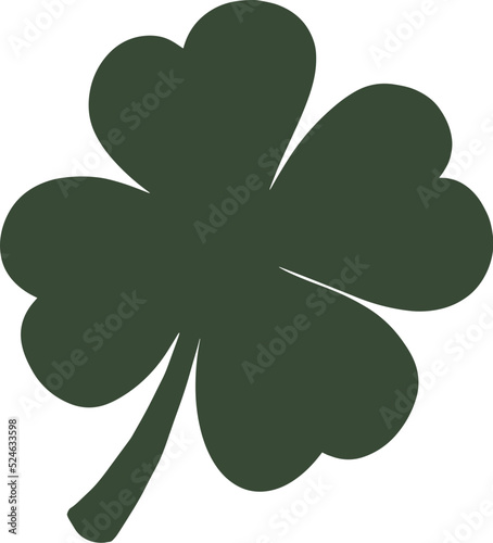 clover leaf silhouette