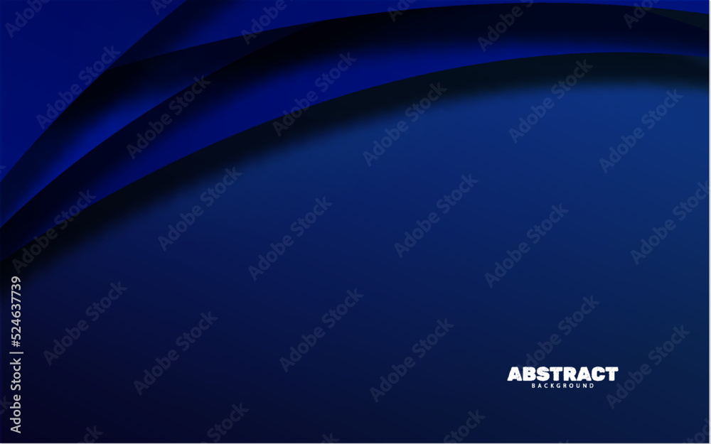 Abstract navy blue overlap layer papercut background Abstract navy blue overlap layer papercut background