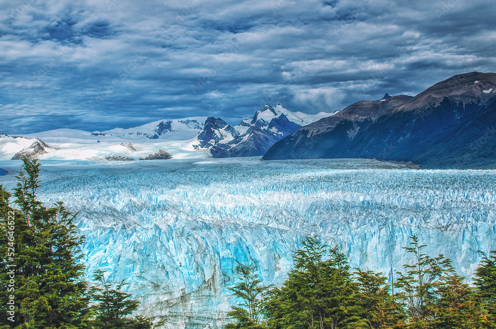 Perito Moreno glacier. Los Glaciares National Park, El Calafate area, Santa Cruz province. Patagonia. Argentina