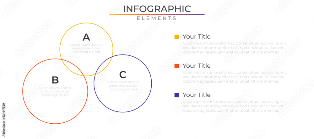 Data infographic elements concept design vector with icons. Business workflow network project template for presentation and report.
