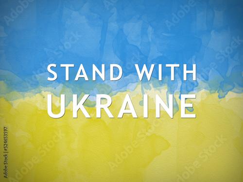 Stand with Ukraine banner