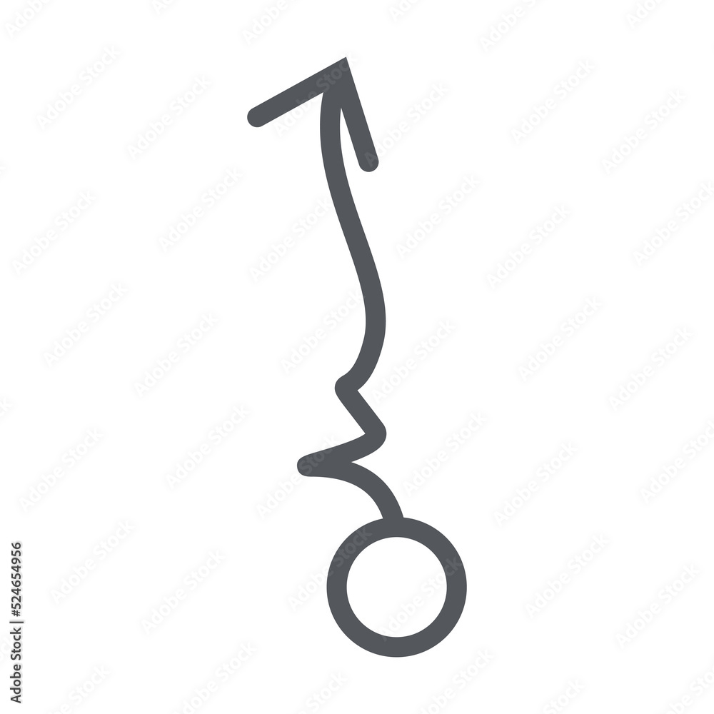 Arrow Line Hand Drawn Aesthetics Doodle Arrow Line Hand Drawn Aesthetics Doodle