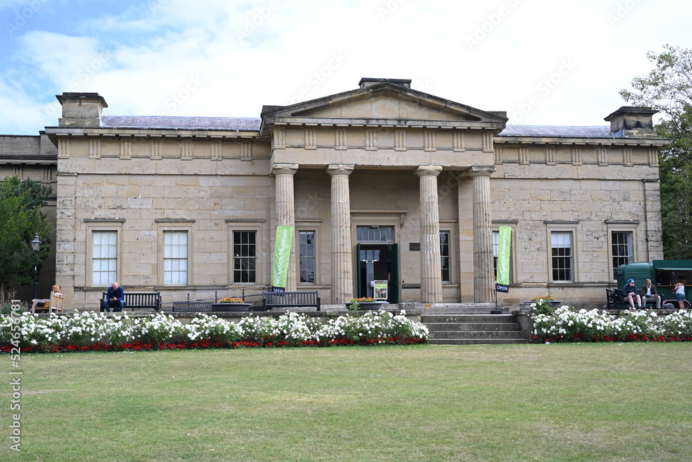 Fototapeta premium The Yorkshire Museum. Museum Gardens. Museum Street,York YO1 7FR. part of York Museums Trust. is home to some of the country's finest historical treasures. Yorkshire Museum in York building