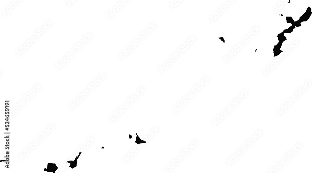 Silhouette of Japan country map,okinawa map Silhouette of Japan country map,okinawa map