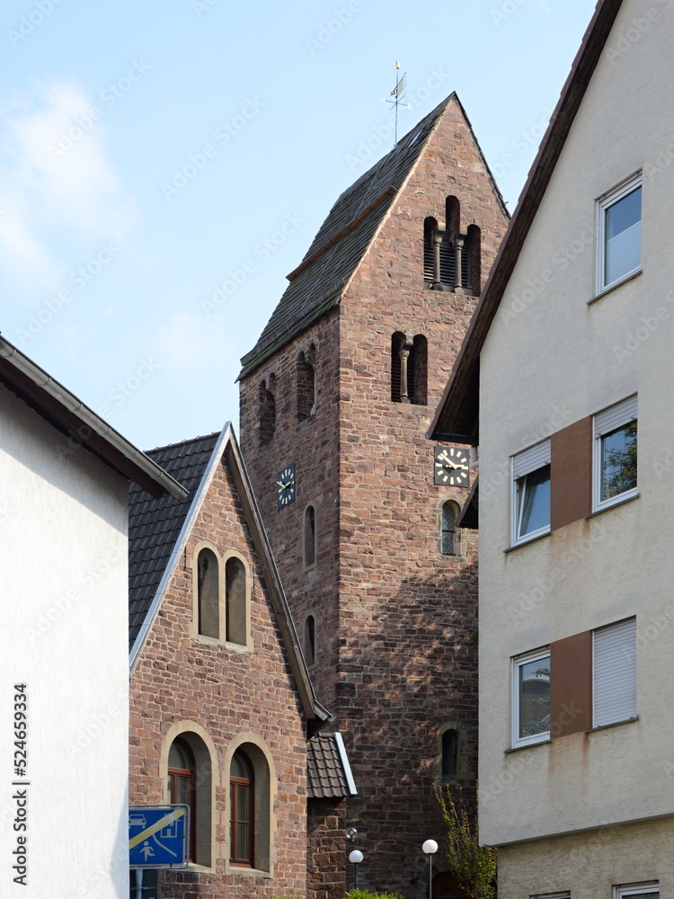 Historical Church in the Resort Bad Pyrmont, Lower Saxony