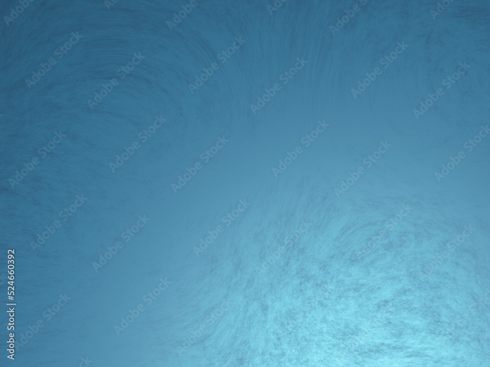 Obraz premium 空気の流れ風。雲の模様。CG。青系。