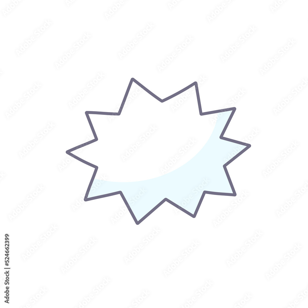 hand drawn speech bubble for chatting cartoon characters hand drawn speech bubble for chatting cartoon characters
