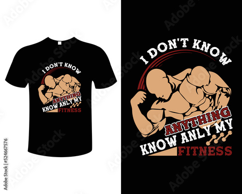Vintage gym workout t-shirt design, typography gym workout, retro style vector t-shirt collection