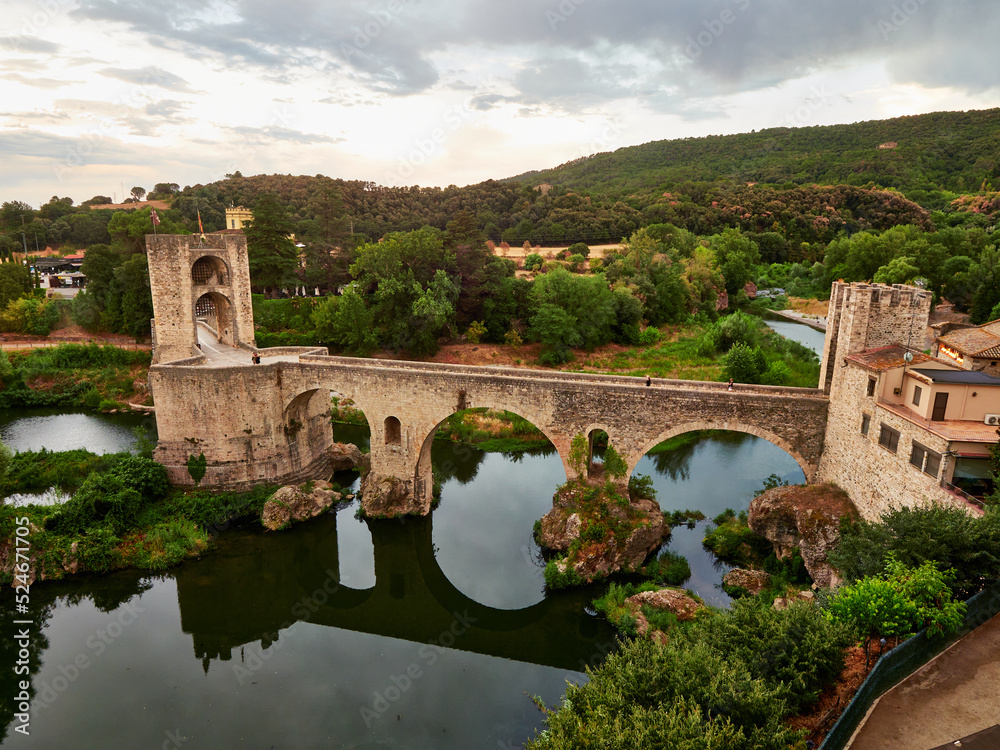 Fototapeta premium Besalú Garrotxa