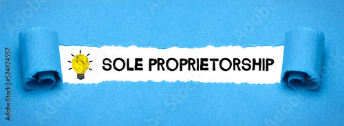 Sole proprietorship photo