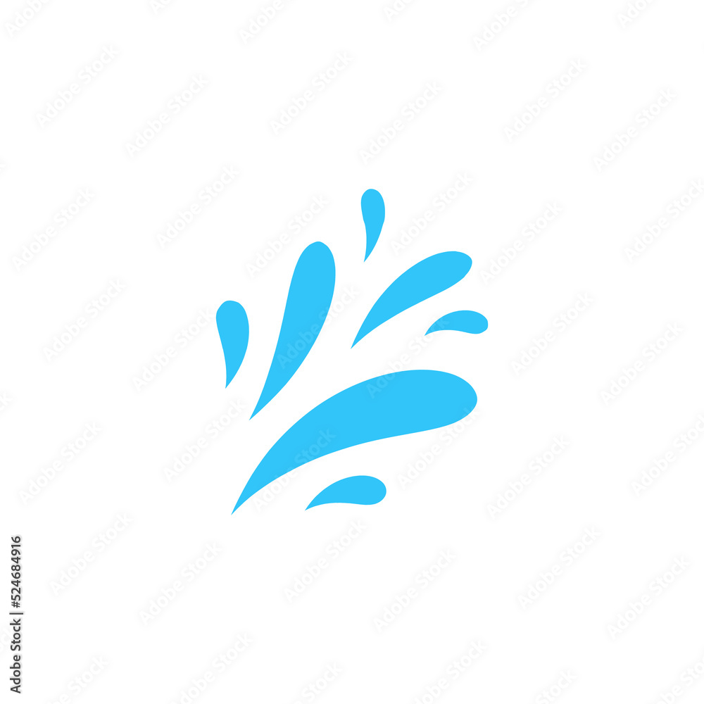 splashing water drop vector For decorating Songkran festival posters. splashing water drop vector For decorating Songkran festival posters.