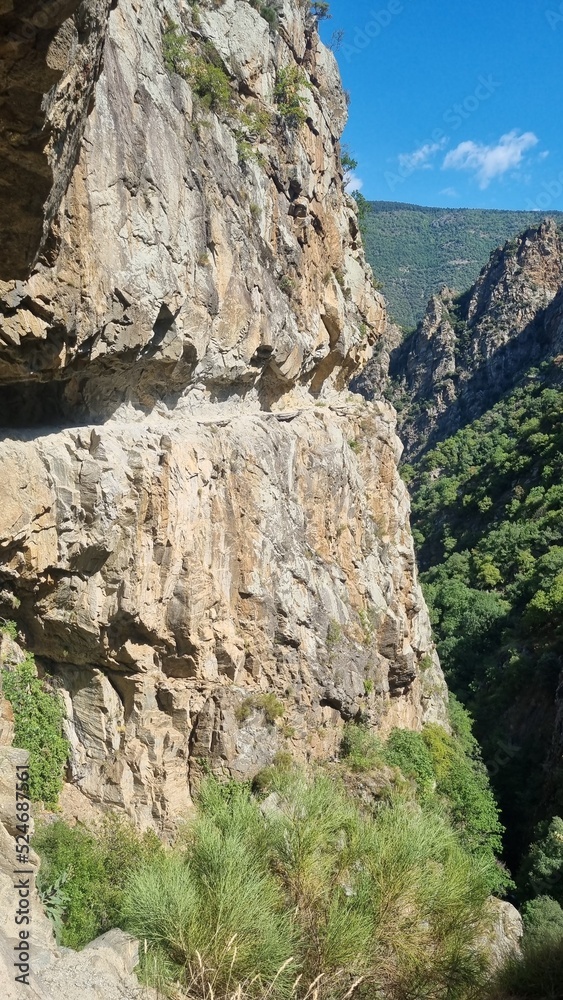 Gorges de la Carança. Pyrénées Orientales, France